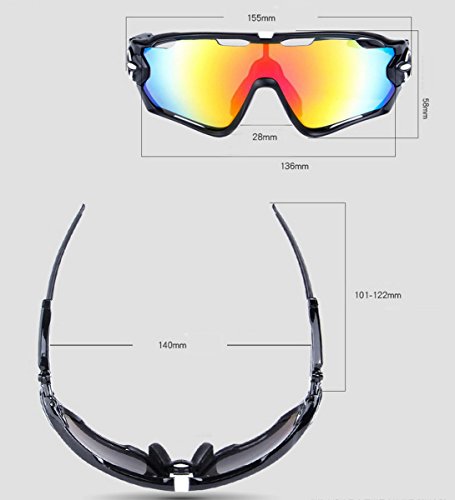 Mecoco Sport Polarizzata Occhiali da Sole Sci