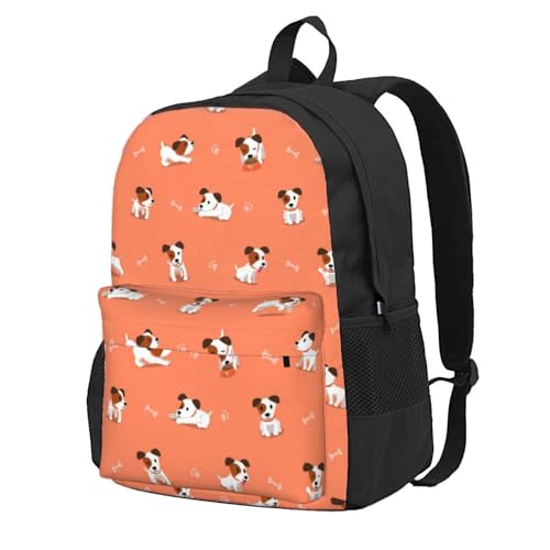 Sac à dos Jack Russell homme femme ordinateur 15 pouces