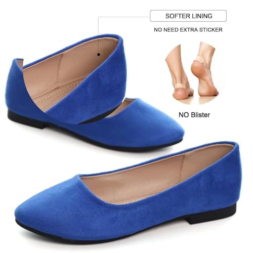 Image of SAILING LU Casual Shoes for Women Dressy Ballet Flats | Comfort Fit, Work Shoes,Casual for Women, Slip-Ons Loafers