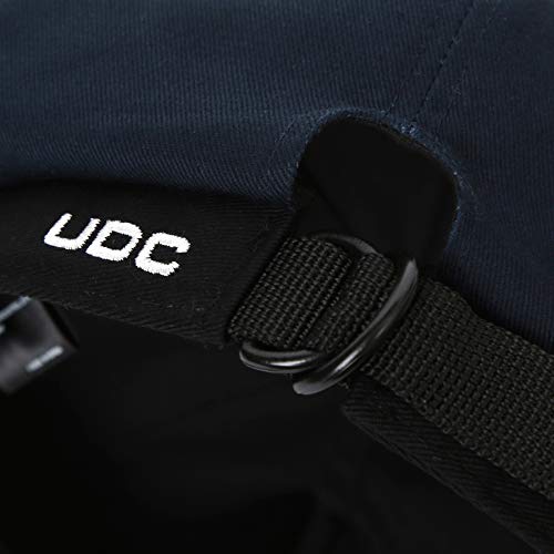 Undercontrol French Artist Casual Adjustbale D Ring Strap Military Cotton Logo Beret Hat Unisex Hunting Newsboy Cap (Navy) #TOP6