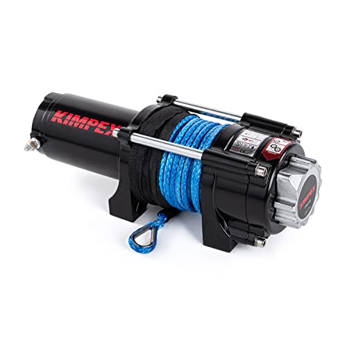 Winch eléctrico Kimpex 2500 lbs con cuerda sintética miniatura 1