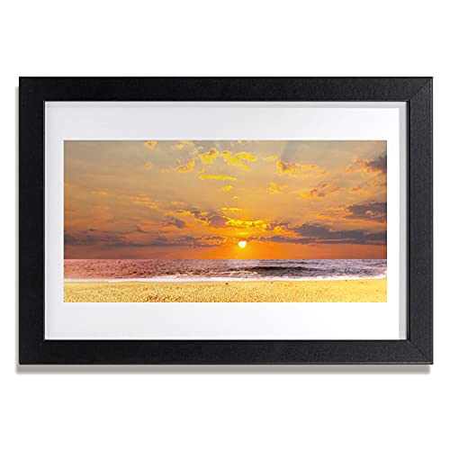 Cadre en MDF de photo marine et affiche encadrée de paysage de mer Tulup