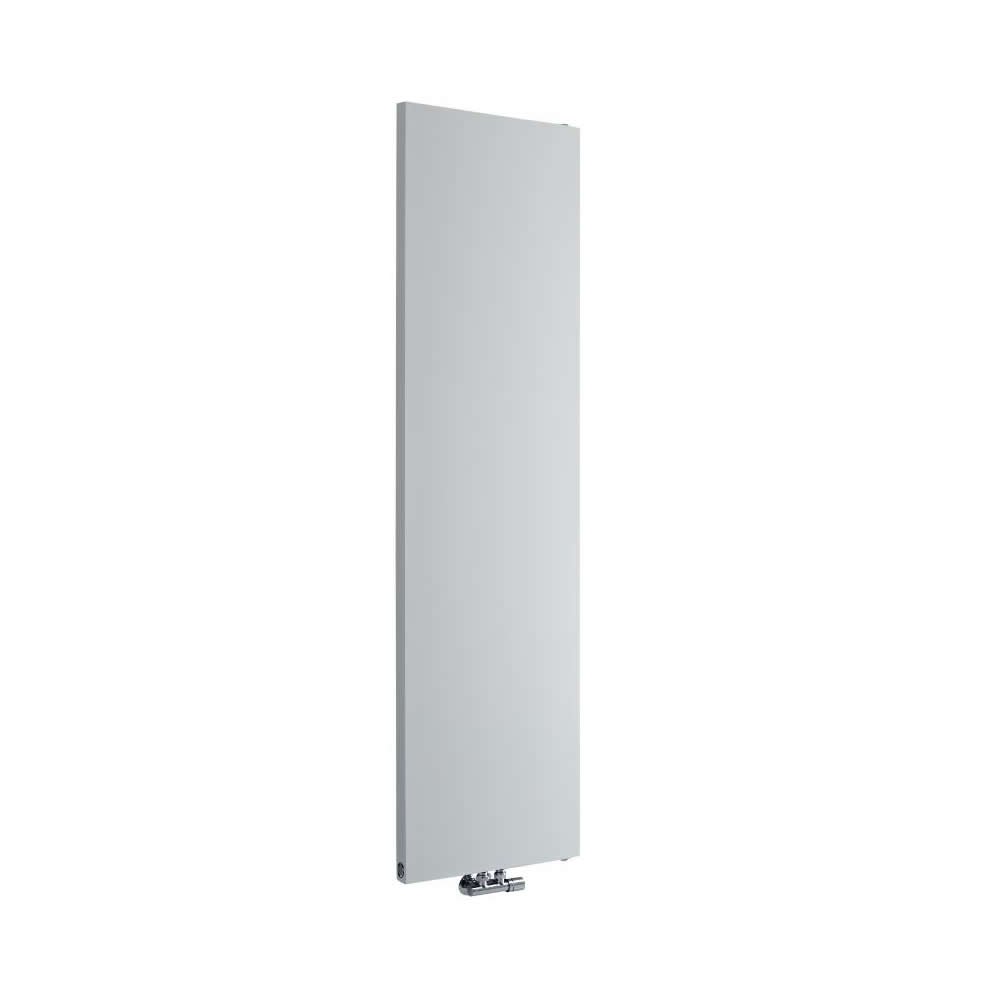 Milano Riso White Vertical Single Flat Panel Radiator - 1800mm x 500mm