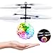 Jouet Balle Volante,RC Flying Ball Jouets Cadeau pour Enfants Garcon Filles,Induction Infrarouge Helicoptere Drone Avion avec Brillantes LED Lumière & Télécommande Fonction Jeux Extérieur Intérieur