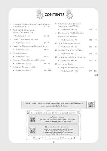 Image of Oswaal NCERT & CBSE One For All Workbook Science (Curiosity) Class 8 For 2026-27