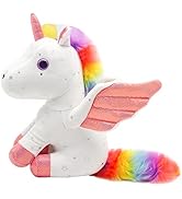 Heionia Einhorn Kuscheltier Plüsch Regenbogen Einhorn Plüschtier Einhorn Stofftier Plüsch Mädchen...