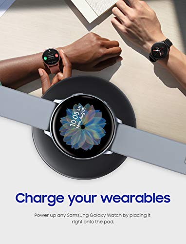 Samsung Qi Certified Fast Charge Wireless Charger Pad (2019 Edition) with Cooling Fan for Galaxy Phones, Watches and Apple Iphone Devices - US Version Minnesota 