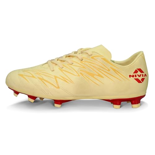 Image of Nivia Encounter 11.0 Football Stud for Mens, TPU Sole with PVC Synthetic Leather Upper for Hard and Grassy Surfaces