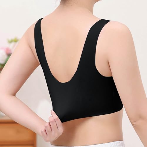 Womens Print Loose Fit Bra Lingeries for Women Thin Seamless Front Wireless 20254