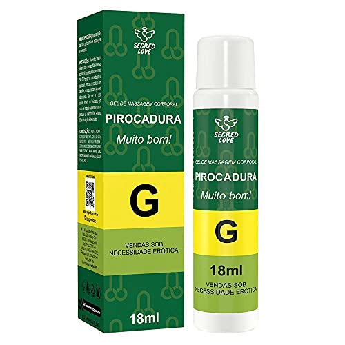 Gel Pirocadura - Lubrificante E Retardante Com Efeito Que Aquece Masculino 18 ML SECRED LOVE