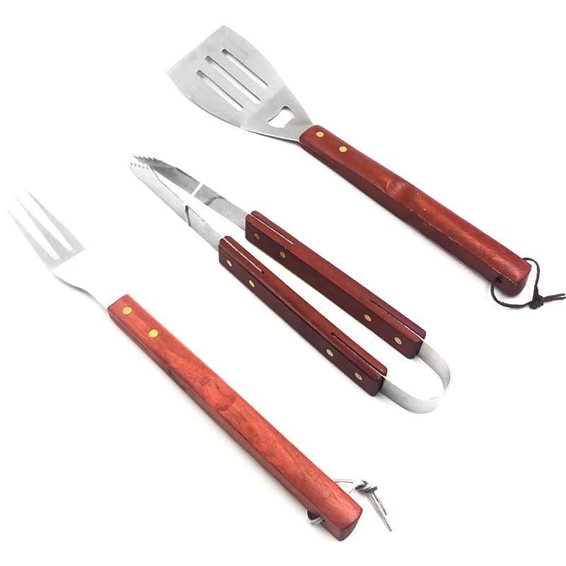 Ensemble de barbecue acier inoxydable pack ustensiles cuisine été - 5