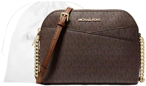 Michael Michael Kors Jet Set Travel Medium Logo Dome Crossbody Bag