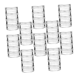 WHAMVOX 16個旅行用 透明収納ボックス 