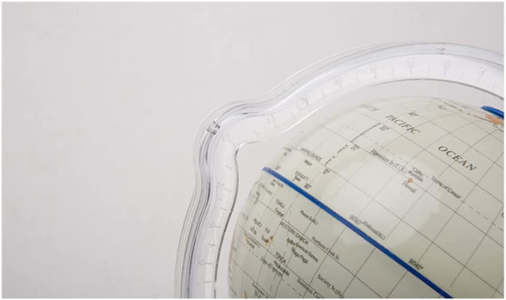 Exquis Globes Globe Rotatif avec Support Globes Globe terrestre de 3,9 Pouces pour garçons et Filles Apprentissage en Classe Globes géographiques Fine et Claire