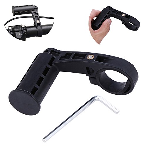 JPOJPO Bike Handlebar Extender Extension Bracket Clamp for Bicycle Speedometer Headlight Light Lamp Holder Plastic