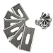 LifBetter Cuchilla para robot de césped, 30 piezas, para Husqvarna, con doble hoja afilada de acero inoxidable