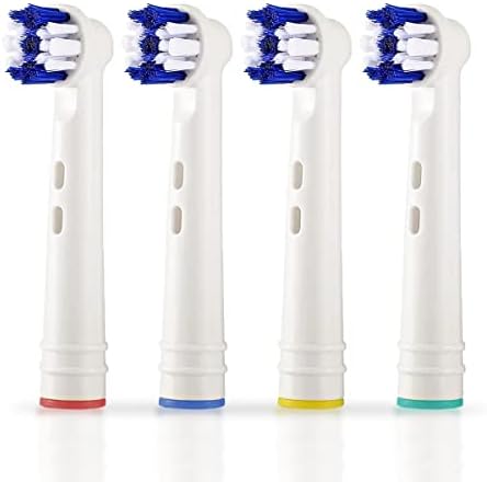 Pi&Go Oral B Şarjlı Diş Fırçası Uyumlu Yedek Başlık - Elektrikli Diş Fırçası Yedek Başlığı, 4 Adet — Amazon ürün görseli