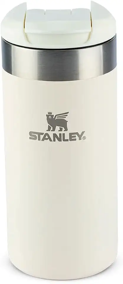 Stanley - Garrafa Térmica AeroLight Transit, garrafa isolada em vácuo para café, chá e bebidas, em aço inoxidável leve, 354ml, Cream