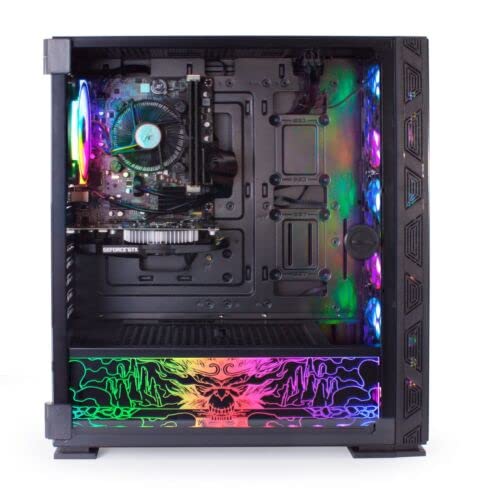 PC Component, Gaming PC Desktop Computer: i7-3770 3.90Ghz / 16GB RAM/GTX 1650 4GB / 1TB HDD / 500W 80+ PSU/NEONZILLA 8 FAN ARGB CASE/WIFI/WINDOWS 10 - Afbeelding 5