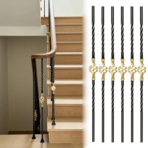 Broches en métal creux pour rénover un garde-corps de balcon
