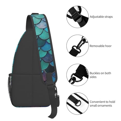 Bolso Cross Chest para Hombre Bolsa Diagonal de Hombro miniatura 5