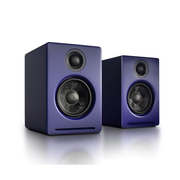 Audioengine A2 Limited Edition Wireless Bluetooth Desktop Speakers – 60W Computer Speakers for Music and Gaming