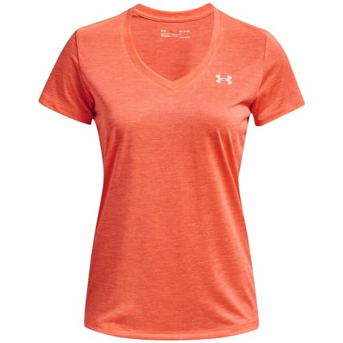 Image of Under Armour Womens Tech V-Neck Twist Short-Sleeve T-Shirt
