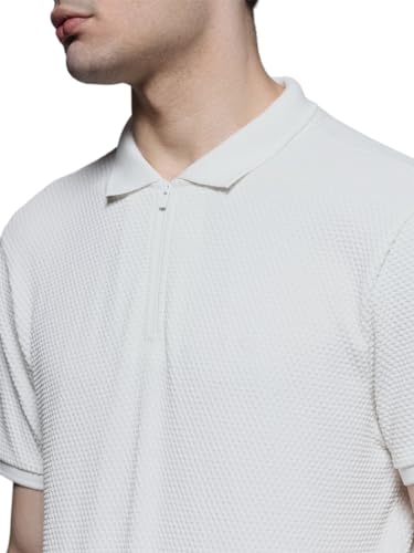 Image of Jack & Jones Men Cotton Solid Regular Fit T-Shirt