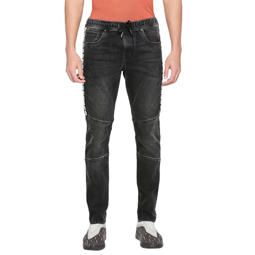 Image of Being Human Blue Slim Straight Fit Men's Denims Clothing