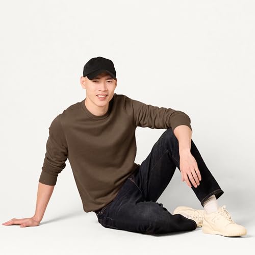 Image of Amazon Essentials Men's Crewneck Fleece Sweatshirt with Ribbing (Available in Big & Tall)