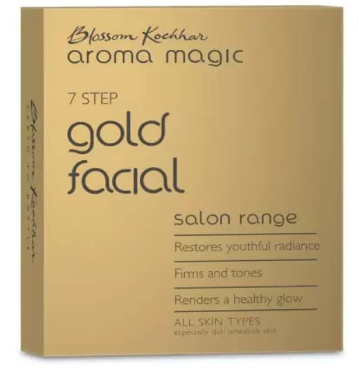 KVA Magic Gold Facial Kit -Single Use (7 x 6.43 g)