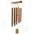 VIREKM Wind Chimes for Outside, Sympathy Wind Chimes Bamboo Windchimes Outdoors with Natural Sounds, Gifts for Mom, Indoor Outdoor Decorations for Patio Porch Garden and Backyard