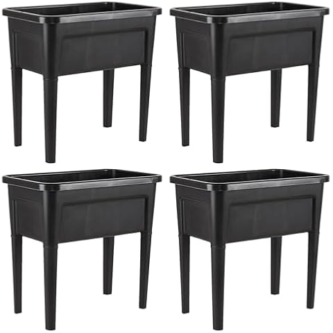 ZIWQPIHT Elevated Garden Planter Box Cover