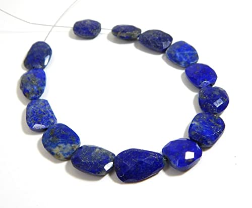 Lapis-lazuli naturel haut de gamme LKBEADS, perles de créateur de forme fancy facettée