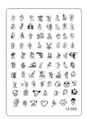Nail Art - 14.5 x 9.5cmCartoon & flower New designs OS series XL nail disk nail art image plate nail template nail beauty TOOL Nail Art - 14.5 x 9.5cmCartoon & flower New designs OS series XL nail disk nail art image plate nail template nail beauty TOOL