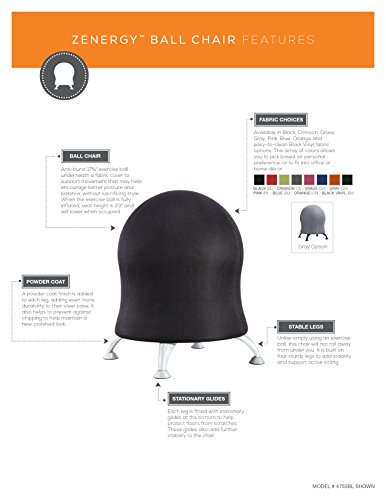 Safco Zenergy Ball Chair - Image 9