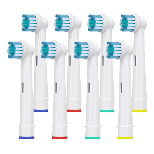 Brossettes de Rechange - Têtes de Brosse à Dents de Rechange Compatibles avec Brossette Oral B Brosse a Dent Electrique Vitality 100, Pro, Genius X, Kids -...