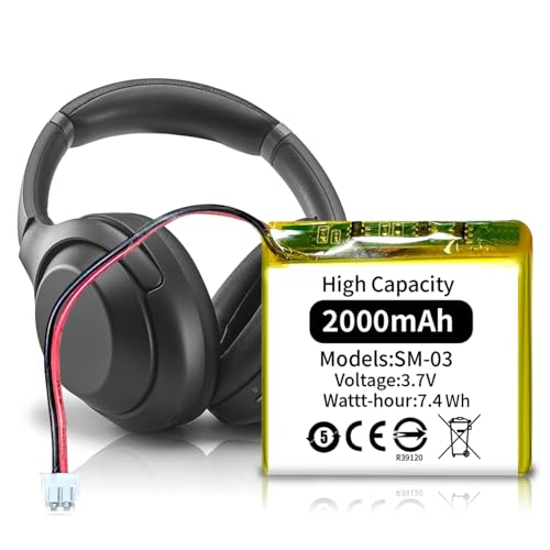 ITMBET 2000mAh Replacement Battery for Sony...
