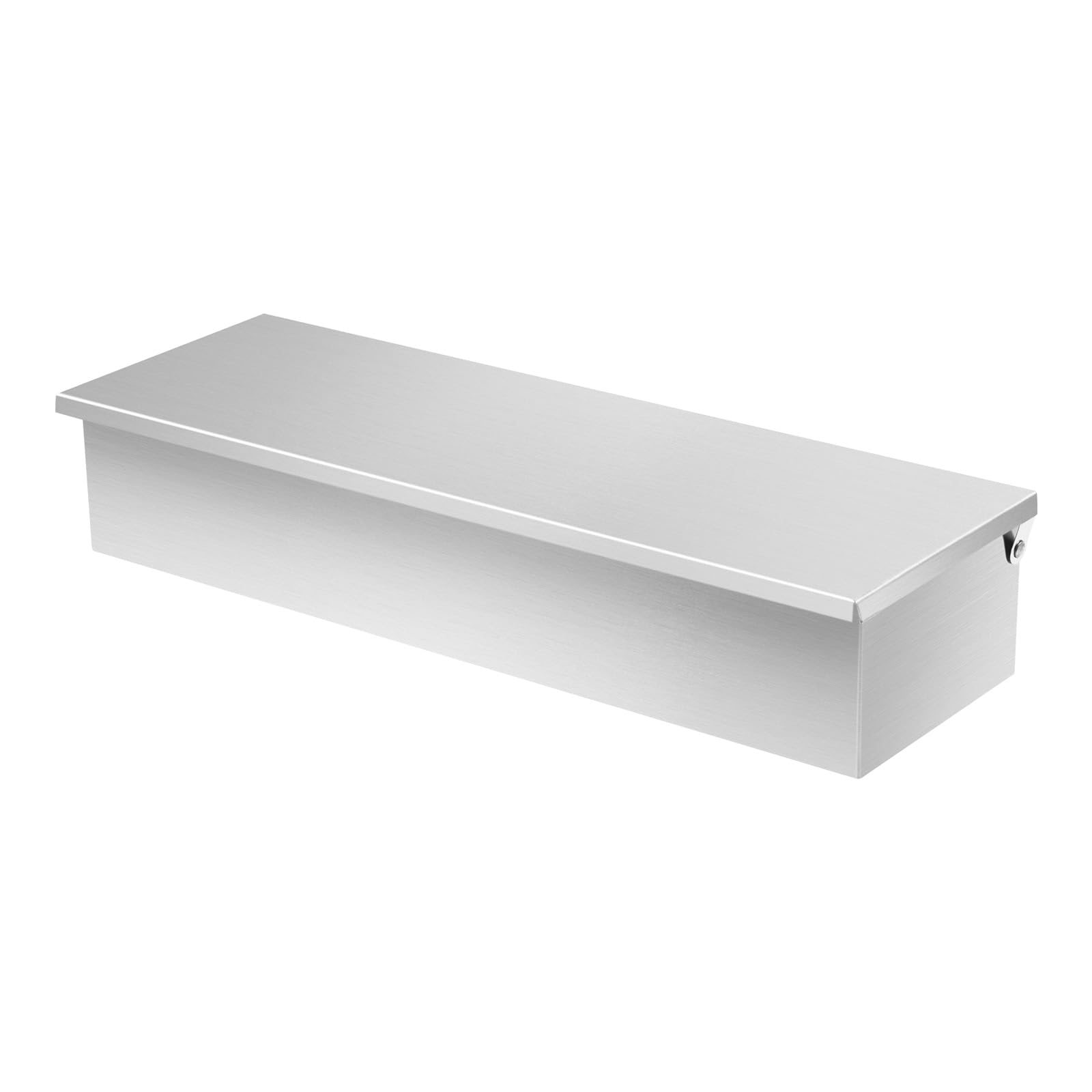 Boîte à épices à 6 grilles en acier inoxydable avec 6 compartiments de nettoyage amovibles pour buffet, bar à salade, restauration, station à pizza