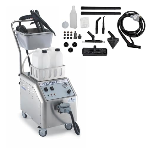 Goodway Commercial Dry Steam Cleaner & Vacuum 1500W