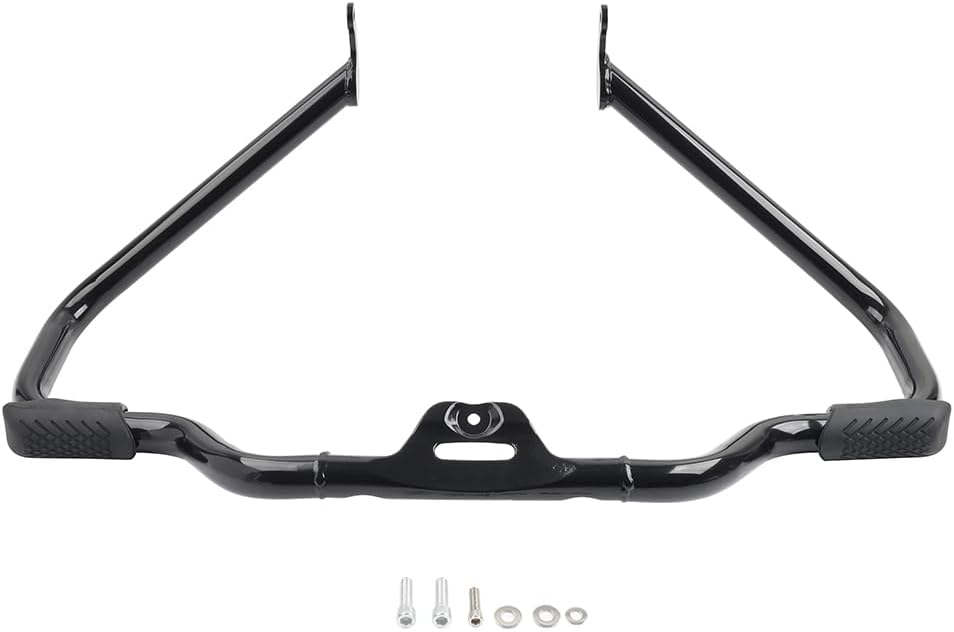 Cnkaka036 1 Pc 1.25" Steel Highway Crash Bar Front Guard GTY-1823 Black for Harley Fat Bob 114 FXFBS 2018-2023, for Harley Fat Boy 114 FLFBS 2018-2024