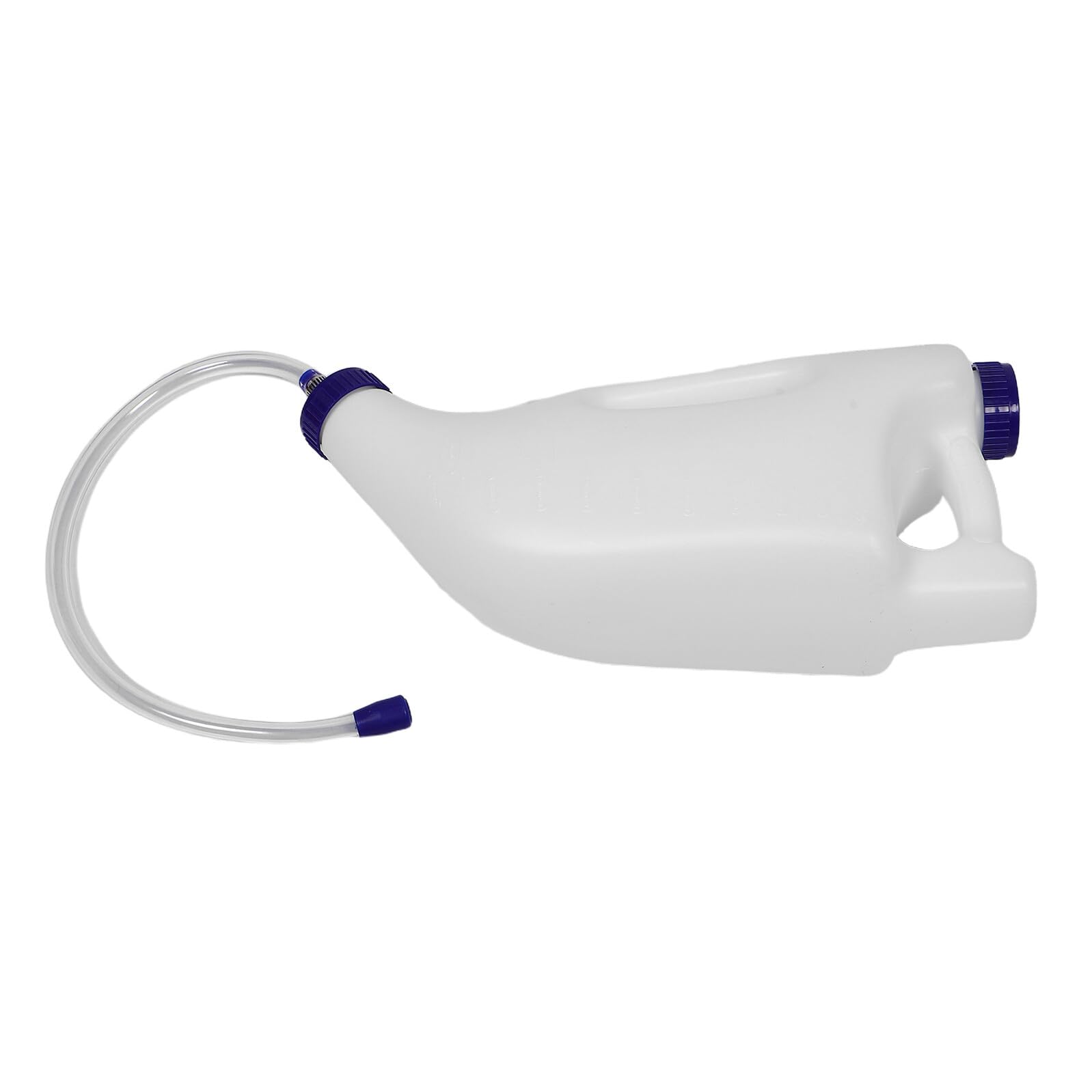 Biberon per Animali 4l in Plastica Bianco per Agnelli e Cuccioli | Set 1 Pezzo, Capacità Ampia, Design per Pulizia Facile, Uso in Allevamento