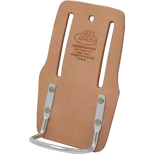 Marshalltown Hammerhalter für Gürtel, Leder, beige, Maße: 171x108x64 mm