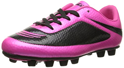 Vizari Youth Jr Infinity FG Soccer Cleats | Soccer Cleats Boys | Kids Soccer Cleats | Outoor Soccer Shoes Pink Black