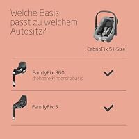 Maxi-Cosi Zelia S Trio Kinderwagen 3 in 1 Komplettset, 0-4 Jahre, bis 22 kg, Zusammenklappbar, Kompakt, Verstellbarer Baby Kinderwagen, mit CabrioFix S i-Size Babyschale, Zubehör, Wickeltasche, Grau – Ansicht 9