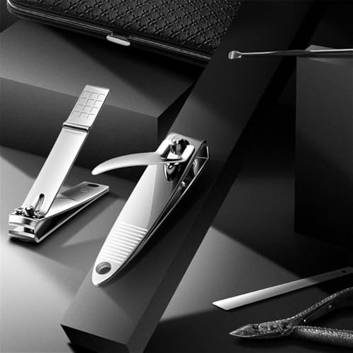 Kit de manucure homme avec coupe-ongles et ciseaux pour exfoliation