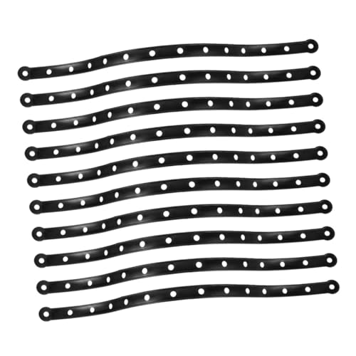 KOMBIUDA Hanger Connector Hooks 20pcs Hanger Strips for Clothing Stores Space Saver Organizer