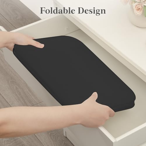 Image of Lifewit Slim Collapsible Laundry Basket with Handles, 65L, Black