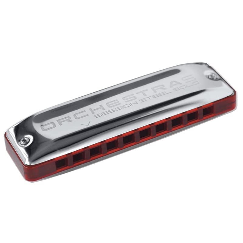 Harmonica Seydel Orchestra s Blues diatonic harmonica 10 trous seydel session acier solo harpe Key C couvercle en acier… - Les Beatles, Paul McCartney, John Lennon, RIngo Starr, George Harrison Harmonica Seydel Orchestra s Blues diatonic harmonica 10 trous seydel session acier solo harpe Key C couvercle en acier…