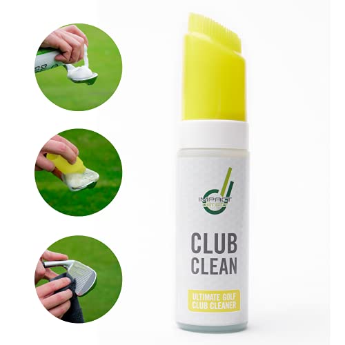 Miniatura 8 de Impact Detect Club Clean Limpiador De Palos De Golf - Espuma Limpiadora Y Cepillo De Cerdas Tapa De Golf